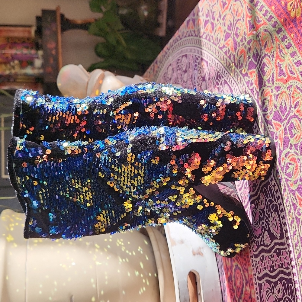 Sequins Booties - image 4